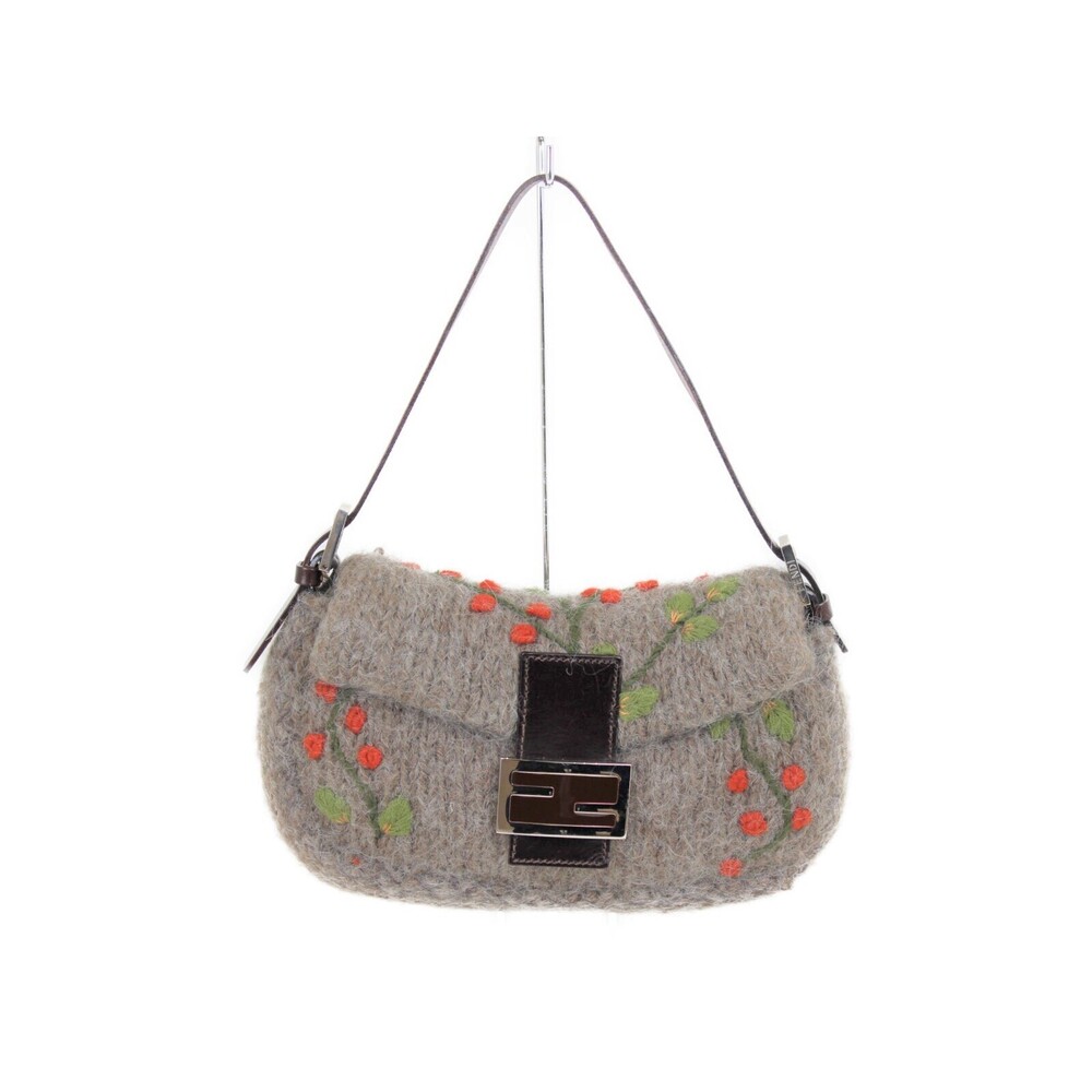 FENDI Mamma Bag Brown Handbag One Shoulder - Picture 1 of 7